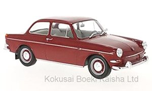 VW 1500 S (Typ 3) 1963 ダークレッド (ミニカー)