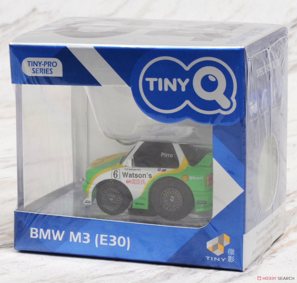 TinyQ BMW M3 (E30) #6 Watson`s (玩具) パッケージ1