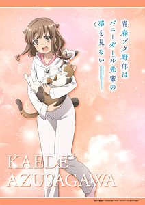 Rascal Does Not Dream of Bunny Girl Senpai Multi Cloth (4) Kaede Azusagawa (Anime Toy)