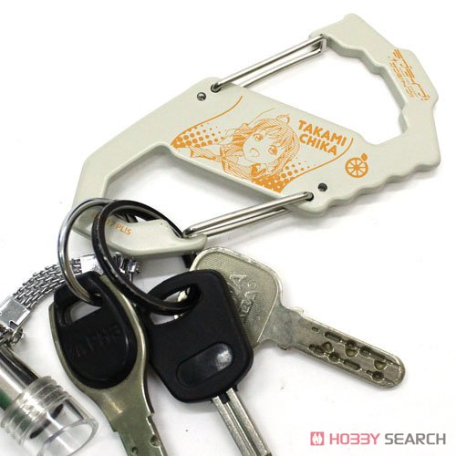 Love Live! Sunshine!! Chika Takami Carabiner Type S White (Anime Toy) Other picture1