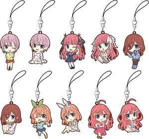 [The Quintessential Quintuplets] Rubber Strap Collection Vol.2 (Set of 10) (Anime Toy)