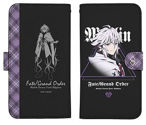 Fate/Grand Order - Absolute Demon Battlefront: Babylonia FGO Babylonia Merlinh Notebook Type Smart Phone Case 138 (Anime Toy)