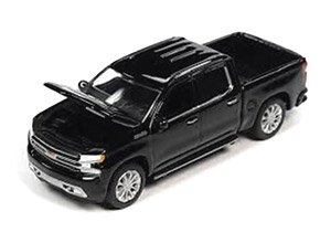 2019 Chevrolet Silverado High Country in Gloss Black (Diecast Car)