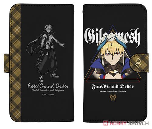 Fate/Grand Order - Absolute Demon Battlefront: Babylonia FGO Babylonia Gilgamesh Notebook Type Smart Phone Case 148 (Anime Toy) Item picture1