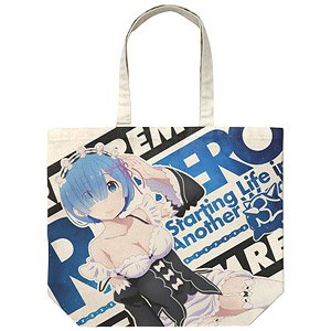 Re:Zero -Starting Life in Another World- Rem Dokidoki Full Graphic Large Tote Bag Natural (Anime Toy)