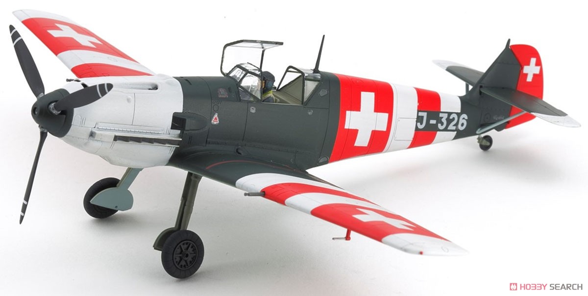 メッサーシュミット Bf109E-3 スイス空軍 (プラモデル) 商品画像1