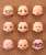 Nendoroid More: Face Swap 04 (Set of 9) (PVC Figure) Item picture1
