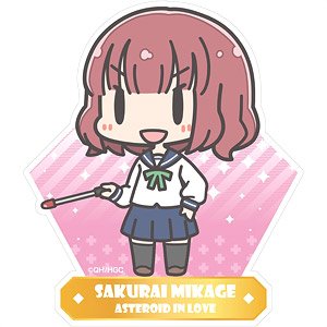 [Asteroid In Love] Waterproof Durable Sticker Mikage Sakurai (Anime Toy)
