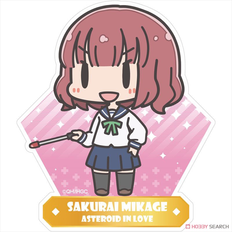 [Asteroid In Love] Waterproof Durable Sticker Mikage Sakurai (Anime Toy) Item picture1