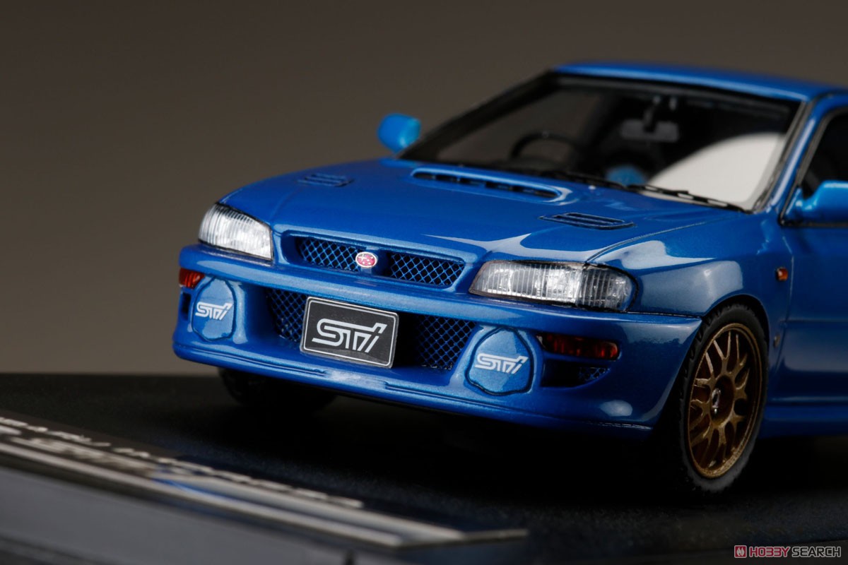 Subaru Impreza 22B STi Version (GC8 Kai) Sonic Blue Mica (Diecast Car) Item picture4