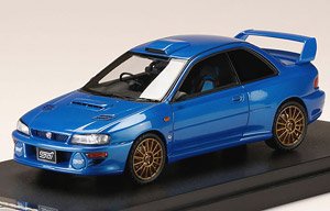 スバル インプレッサ 22B STi Version (GC8改) カスタムバージョン ソニックブルーマイカ (ミニカー)