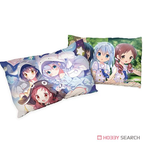[Is the Order a Rabbit??] Pillow Cover (Chino & Maya & Megu) (Anime Toy) Item picture1