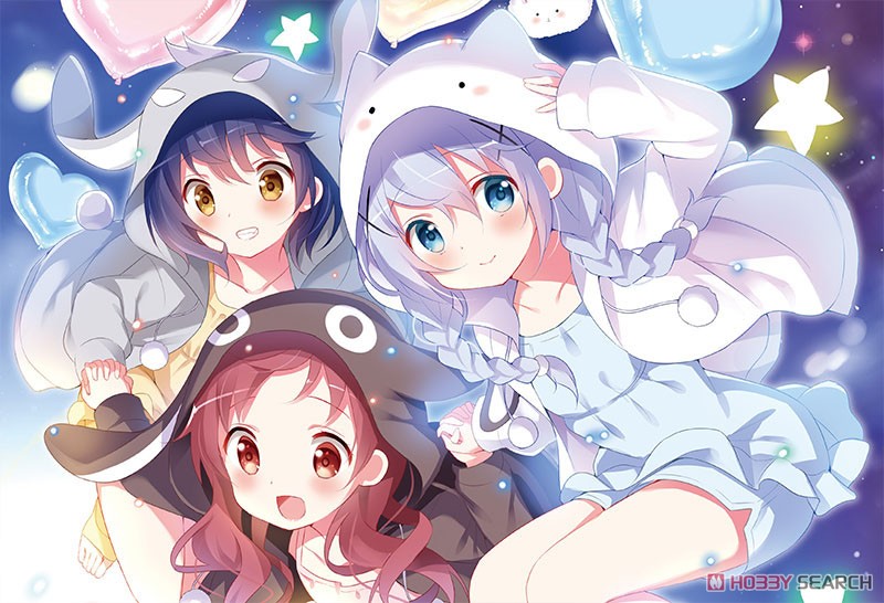 [Is the Order a Rabbit??] Pillow Cover (Chino & Maya & Megu) (Anime Toy) Item picture2