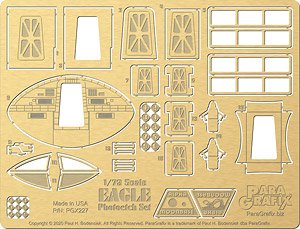 Photo-Etched Parts Set for Space: 1999 Eagle Transporter (Plastic model)