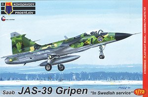 JAS-39 Gripen `In Swedish Service` (Plastic model)