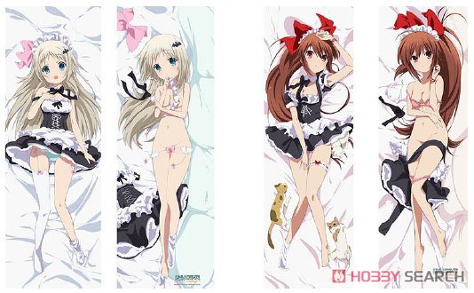 [Little Busters! Refrain] [Especially Illustrated] Dakimakura Cover (Kudryavka Noumi/French Maid) 2 Way Tricot (Anime Toy) Other picture1