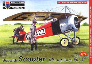 Sopwith Scooter `Monoplane No.1` (Plastic model)