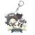 Bungo Stray Dogs x Sanrio Characters Die-cut Acrylic Key Ring Ryunosuke Akutagawa x Bad Badtz-Maru (Anime Toy) Item picture1