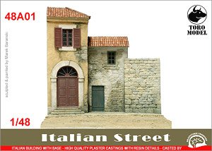 Italian Street (Italian Building w/Base) (Plastic model)