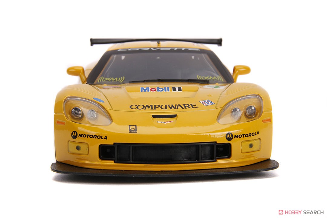 2005 Corvette C6R Yellow (Diecast Car) Item picture3