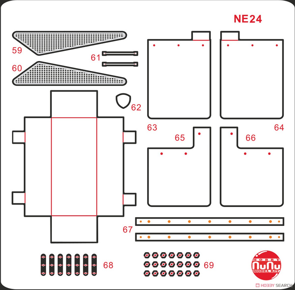 1/24 ランチア デルタS4 `86 サンレモラリー用 ディテールアップパーツ (アクセサリー) その他の画像2