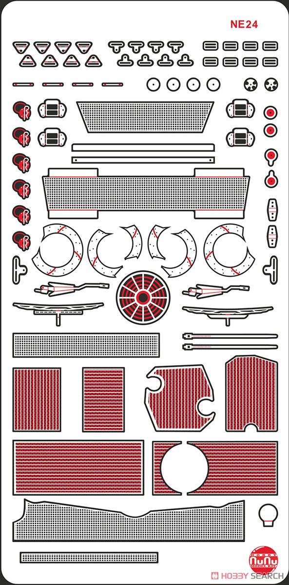 1/24 ランチア デルタS4 `86 サンレモラリー用 ディテールアップパーツ (アクセサリー) その他の画像3