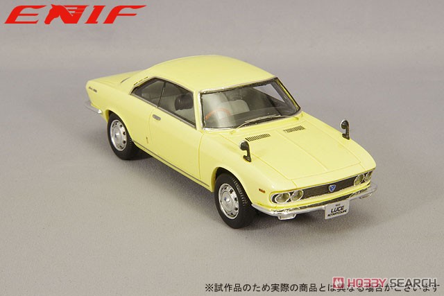 マツダ ルーチェ ロータリークーペ 1969年型 ムーンライトイエロー (ミニカー) 商品画像1