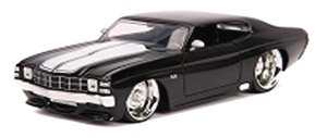 1971 CHevy Chevelle SS Black (Diecast Car)
