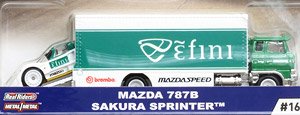 Hot Wheels Car Culture Team Transport Assort G #16 Mazda787B Sakura sprinter (Toy)