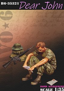 Vietnam War `Dear John` (Plastic model)