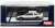 Toyota Sprinter Trueno GT APEX (AE86) / Open Headlights, Carbon Bonnet High Tech Two Tone (White / Black) (Diecast Car) Package1