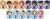 TVアニメ 『あんさんぶるスターズ！』 ミニキャラバッジコレクション 第4弾 A (14個セット) (キャラクターグッズ) 商品画像1