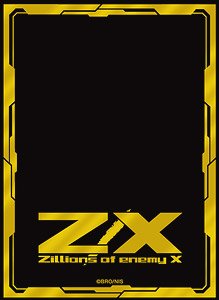 ブロッコリーモノクロームスリーブプレミアム Z/X -Zillions of enemy X- 「エンジョイゴールド」 (カードスリーブ)