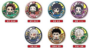 Petit-zabu Can Badge Demon Slayer: Kimetsu no Yaiba A Box (Set of 10) (Anime Toy)