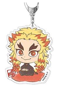 Petit-zabu Acrylic Key Ring Demon Slayer: Kimetsu no Yaiba 07 Kyojuro Rengoku AK (Anime Toy)