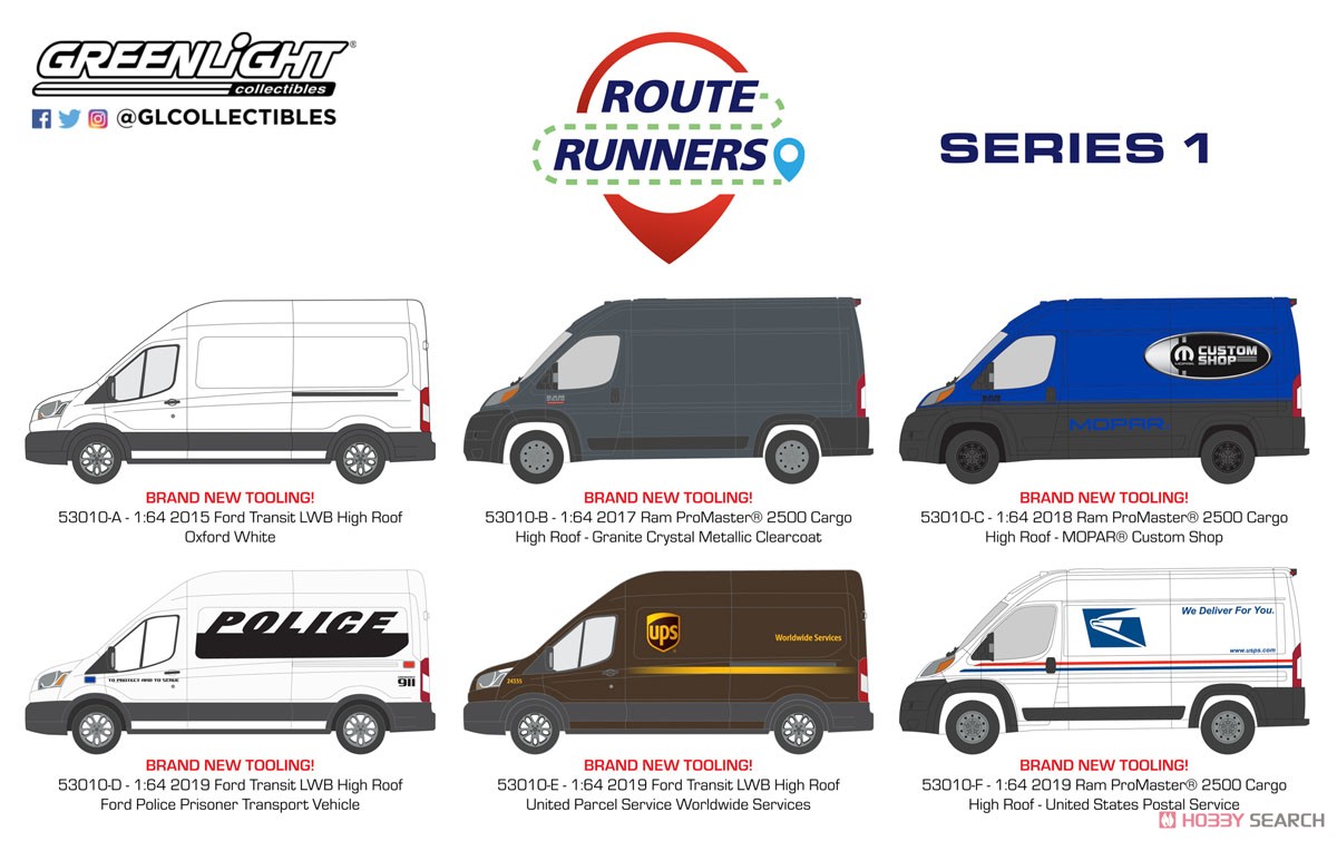 Route Runners Series 1 (Diecast Car) Other picture7