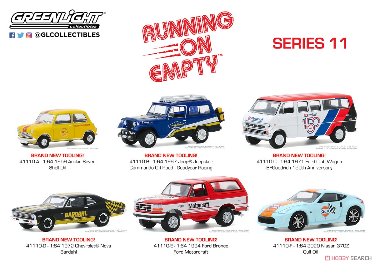 Running on Empty Series 11 (ミニカー) 商品画像1