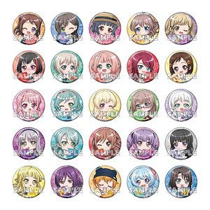 BanG Dream! Girls Band Party! Mugyutto Can Badge Collection Vol.3 (Set of 25) (Anime Toy)