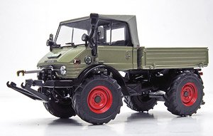 ウニモグ 406 (U84) フォールディングルーフ トラック グレー (ミニカー)
