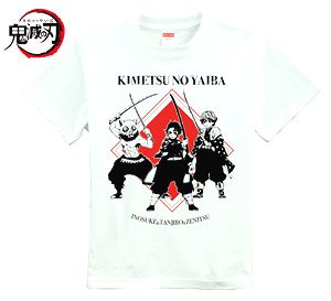 T-Shirts [Demon Slayer: Kimetsu no Yaiba] 02 Assembly Design (XL Size) (Anime Toy)