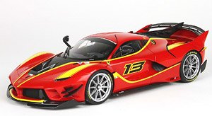 フェラーリ FXXK-EVO ダイキャスト #13 ロッソコルサ 322 (発砲スチロールベース) (ミニカー)