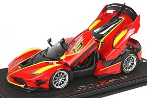 フェラーリ FXXK-EVO ダイキャスト #13 ロッソコルサ 322 (レザー調ベース) (ケース無) (ミニカー)
