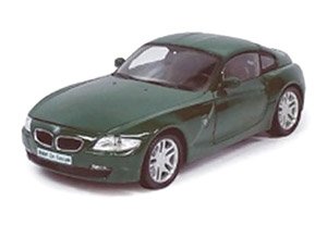 BMW Z4 Coupe Dark Green (Diecast Car)