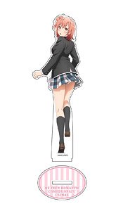 My Teen Romantic Comedy Snafu Fin [Especially Illustrated] Yui (School Uniform) Big Acrylic Stand (Anime Toy)