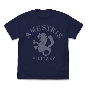 Fullmetal Alchemist Amestris Armed Forces T-shirt Navy XL (Anime Toy)
