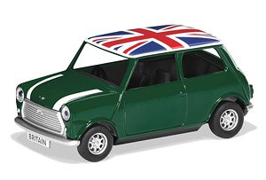 Classic Mini (Green/Union Jack) Best of British (Diecast Car)
