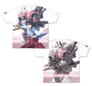 Project Sakura Wars Sakura Amamiya Double Sided Full Graphic T-Shirt S (Anime Toy)