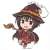 KonoSuba: God`s Blessing on this Wonderful World! Legend of Crimson Puni Colle! Key Ring (w/Stand) Megumin (Anime Toy) Item picture2