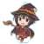 KonoSuba: God`s Blessing on this Wonderful World! Legend of Crimson Puni Colle! Key Ring (w/Stand) Megumin (Anime Toy) Item picture1