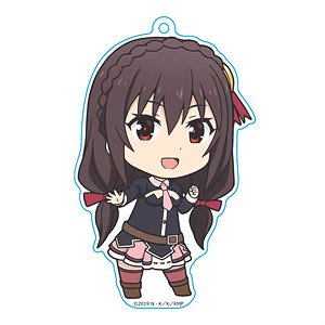 KonoSuba: God`s Blessing on this Wonderful World! Legend of Crimson Puni Colle! Key Ring (w/Stand) Yunyun (Anime Toy)